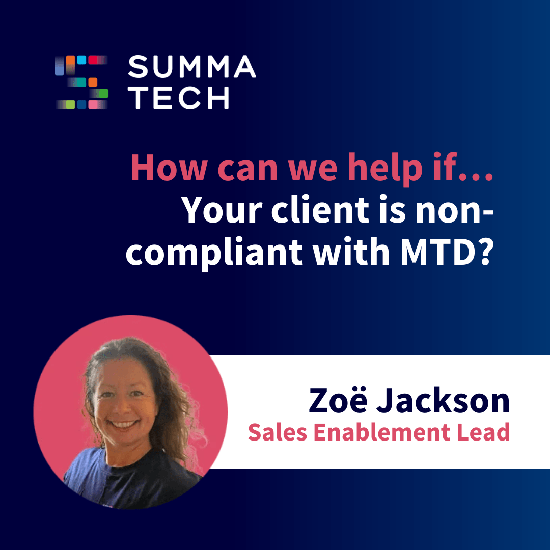 How can we help if…Your client is non-compliant with MTD?
